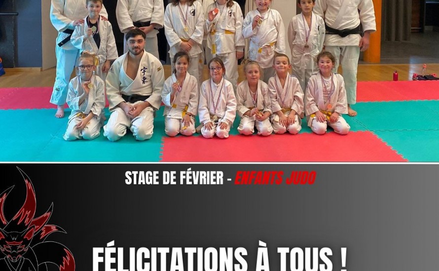 STAGE ENFANTS JUDO